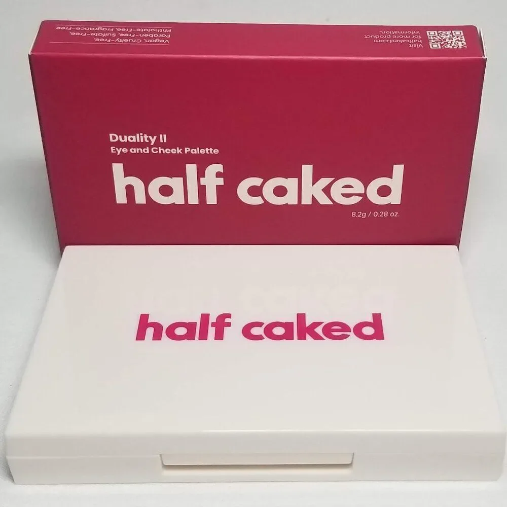 Half Caked - Eye and Cheek Palette - Duality II (Rosy Neutral)